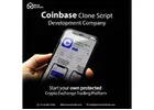 Top-notch Coinbase clone script development company   
