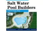 Salt Water Pool Builders in NJ