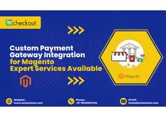 Custom Payment Gateway Integration for Magento: Expert Services Available