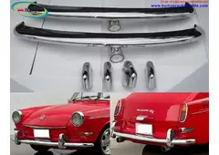 Volkswagen Type 3 bumper (1963–1969) by stainless steel  (VW Typ 3 Stoßfänger)