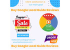 Buy Google Local Guide Reviews