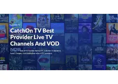 CatchOnTV - Access 40,000+ VODs, 20K Channels & Premium TV in 4K HD