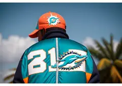 Get the Miami Dolphins Bomber Jacket at CelebsLeatherJackets.com