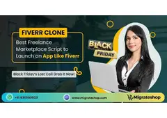 Launch Your Freelance Marketplace App with Fiverr Clone – Black Friday’s Last Call!