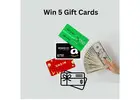 Your Chance to Win Gift Cards!